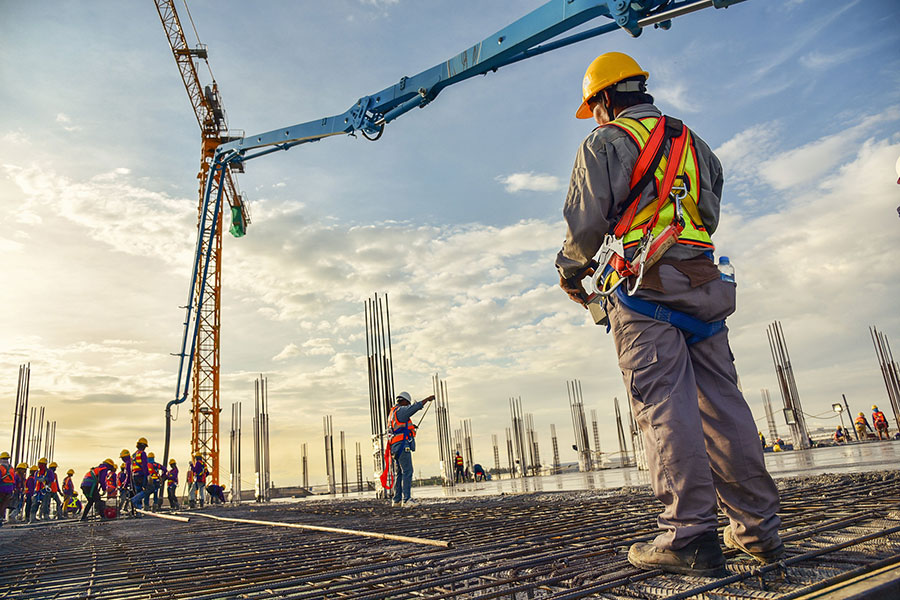 energy sector workers working